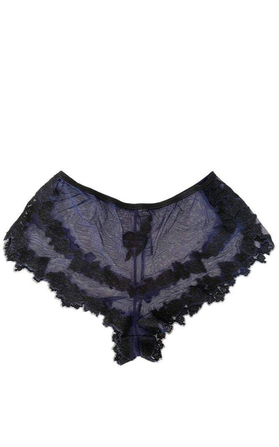 Jean Paul Gaultier La Perla by Blue Lace Shorts - Runway Catalog