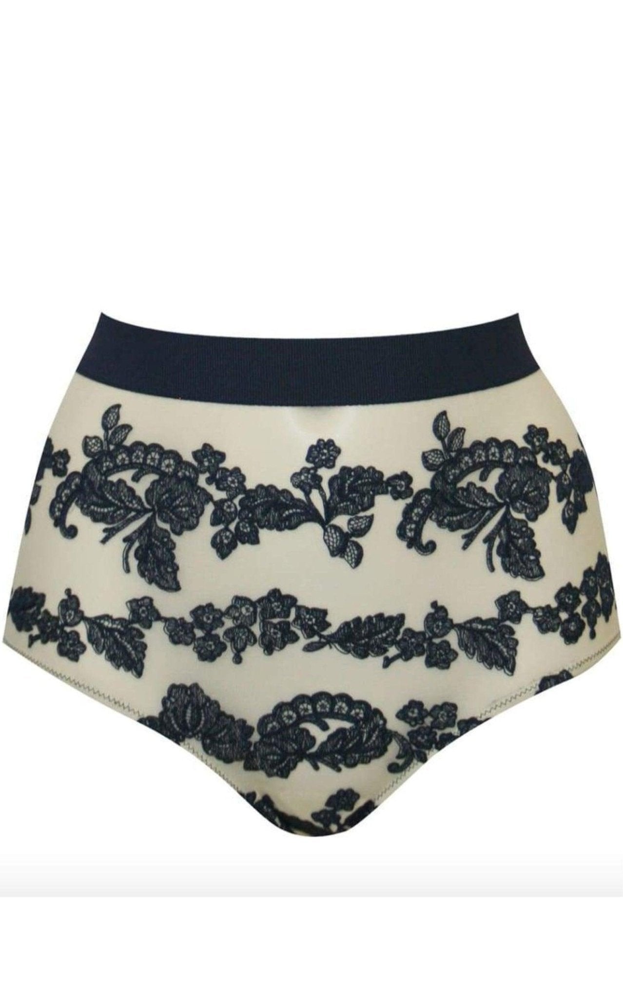 Jean Paul Gaultier La Perla by Marin High Waisted Tulle Briefs - Runway Catalog