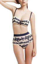 Jean Paul Gaultier La Perla by Marin High Waisted Tulle Briefs - Runway Catalog