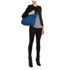 Jerome Dreyfuss Blue Loic Shearing Tote - Runway Catalog