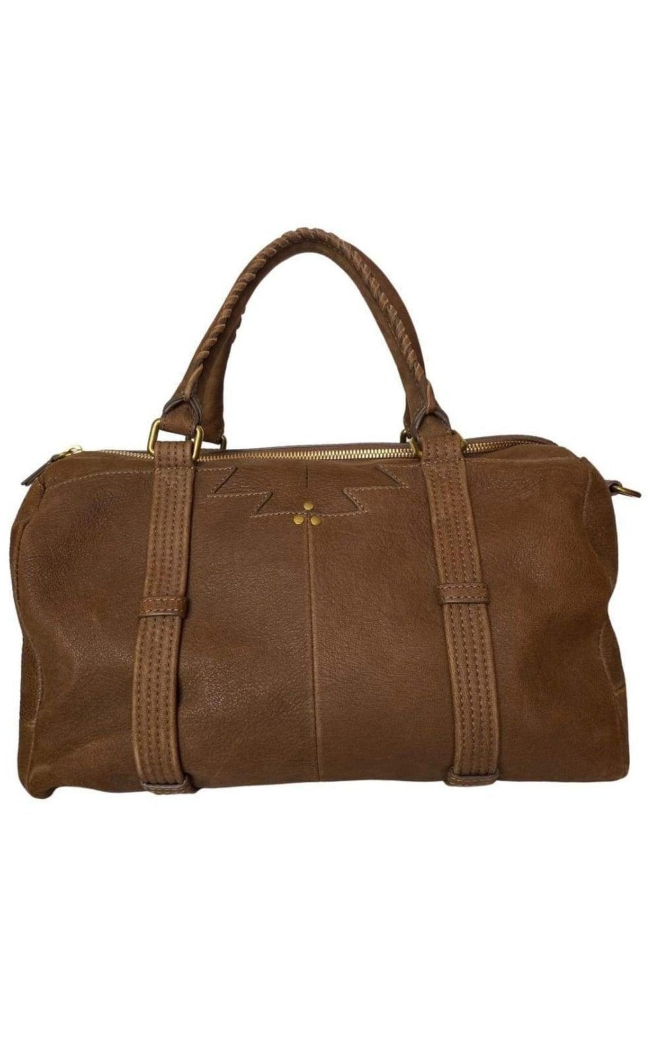 Jerome Dreyfuss Raoul Khaki Leather Tote Bag - Runway Catalog