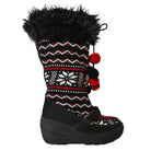 Juicy Couture Red Black White Tall Snow Boots - Runway Catalog