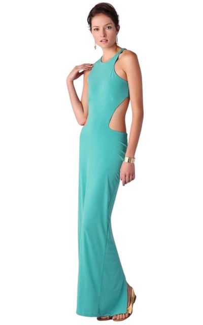 Just Cavalli Asymmetrical Cut Out Long Dress - Runway Catalog