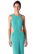 Just Cavalli Asymmetrical Cut Out Long Dress - Runway Catalog