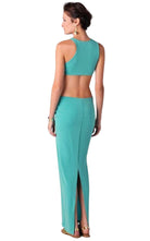 Just Cavalli Asymmetrical Cut Out Long Dress - Runway Catalog