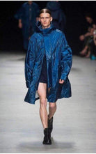 Juun J Blue Oversized Raincoat - Runway Catalog