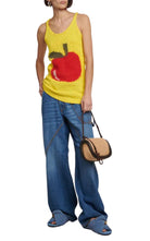 Petit sac à bandoulière en raphia JW Anderson Bumper - Catalogue Runway