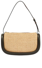 Petit sac à bandoulière en raphia JW Anderson Bumper - Catalogue Runway