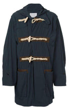 Kolor Kolor Blue Oversized Duffle Coat - Runway Catalog