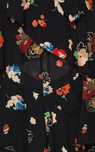 Falda de seda con volantes florales Libertine Nina Simone - Catálogo Runway