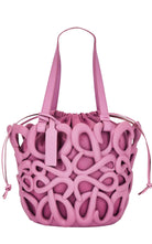 Loewe Anagram Inflated Basket Bag in Purple - Runway Catalog