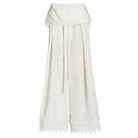 Loewe Ibiza Macramé Belted Trousers - Runway Catalog