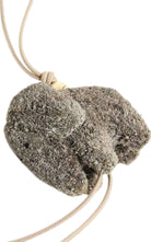 Loewe Raffia & Leather Elephant Bag Charm - Runway Catalog