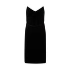 Loewe Strapless Cotton - blend Velvet Mini Dress - Runway Catalog