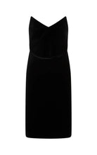 Loewe Strapless Cotton - blend Velvet Mini Dress - Runway Catalog