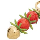 Loewe Strawberry Bag Charm Red Gold