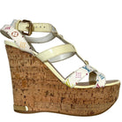 Louis Vuitton White Monogram Multicolor Wedge - Runway Catalog