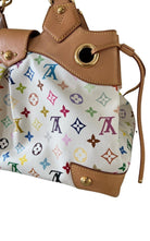 Louis Vuitton White Multicolor Monogram Canvas Ursula Bag - Runway Catalog
