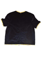 Manish Arora Face Painted Front Velvet Top - Runway Catalog