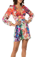 Mary Katrantzou Bloom Floral Print Silk Dress - Runway Catalog