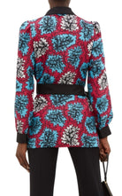 Mary Katrantzou Darcy Coral Print Silk Jacket - Runway Catalog