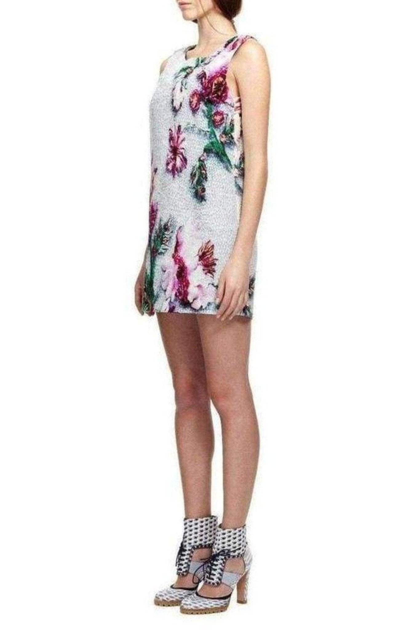Mary Katrantzou Goldie Floral Print Dress - Runway Catalog