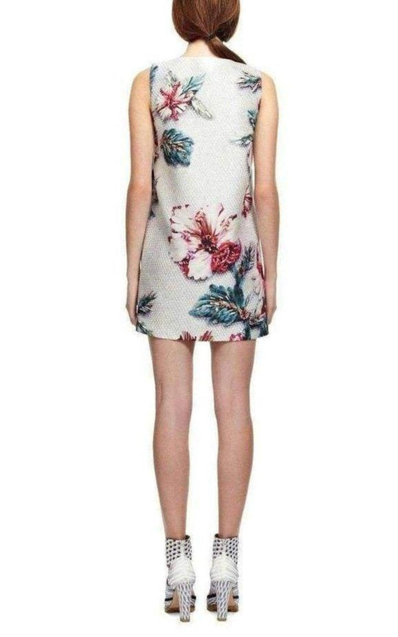 Mary Katrantzou Goldie Floral Print Dress - Runway Catalog