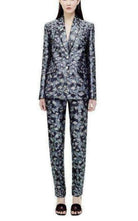 Mary Katrantzou Jacquard Lame Silk Blend Blazer - Runway Catalog