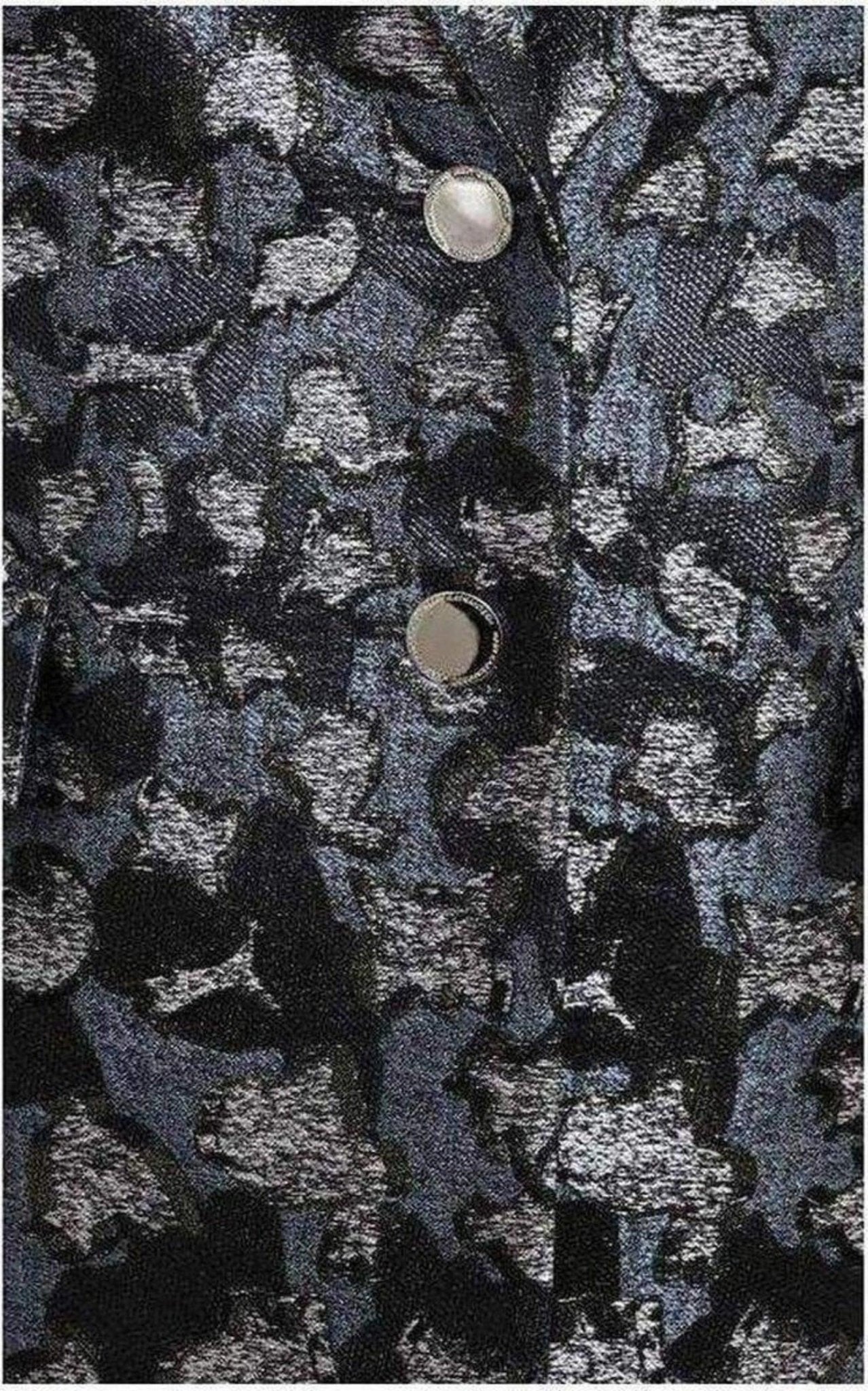 Mary Katrantzou Jacquard Lame Silk Blend Blazer - Runway Catalog