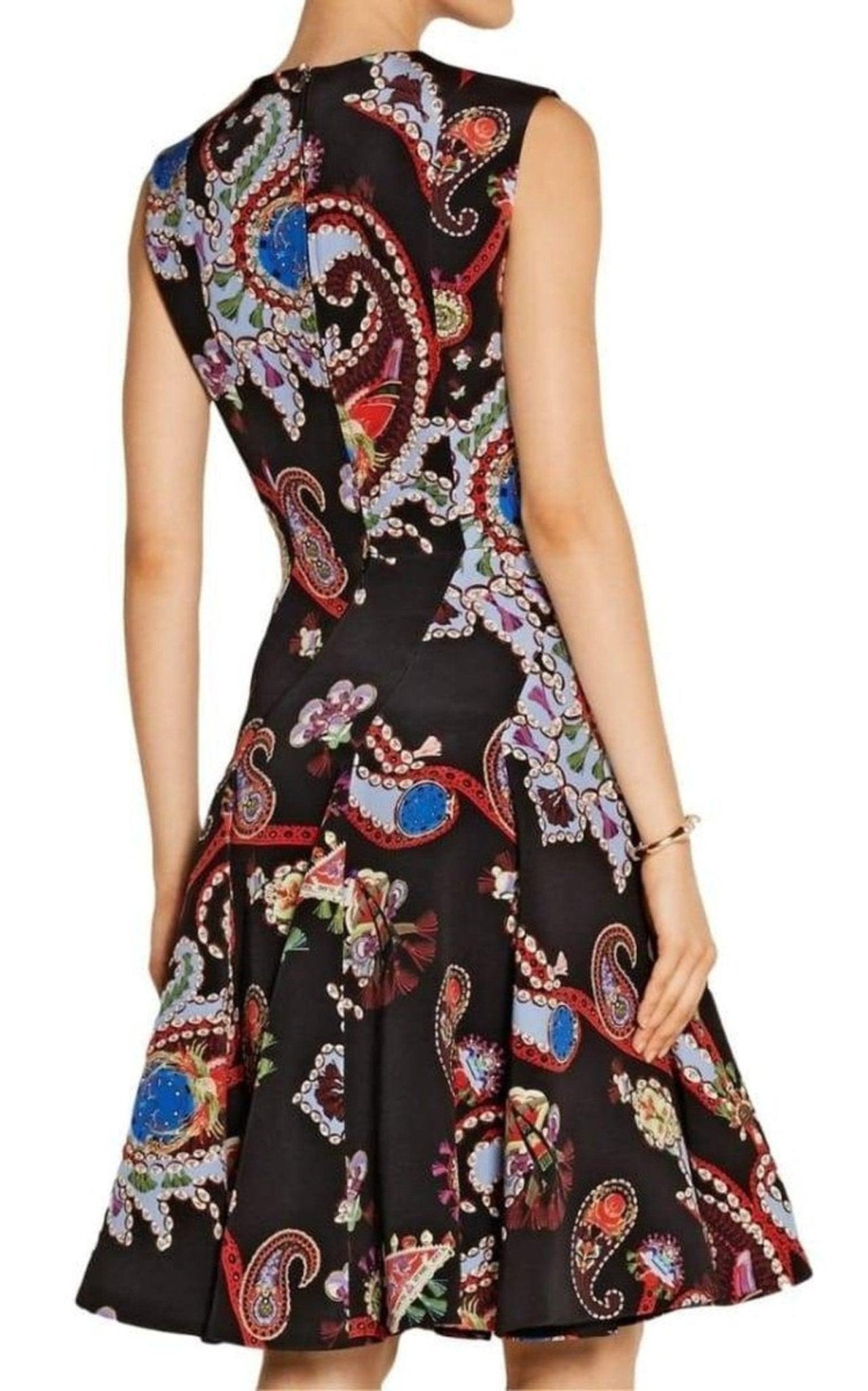 Mary Katrantzou Masson Printed Silk - Satin Dress - Runway Catalog