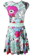 Mary Katrantzou Poppies Print Mint Dress - Runway Catalog
