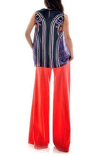 Mary Katrantzou Red Sailor Wool Trousers Pants - Runway Catalog