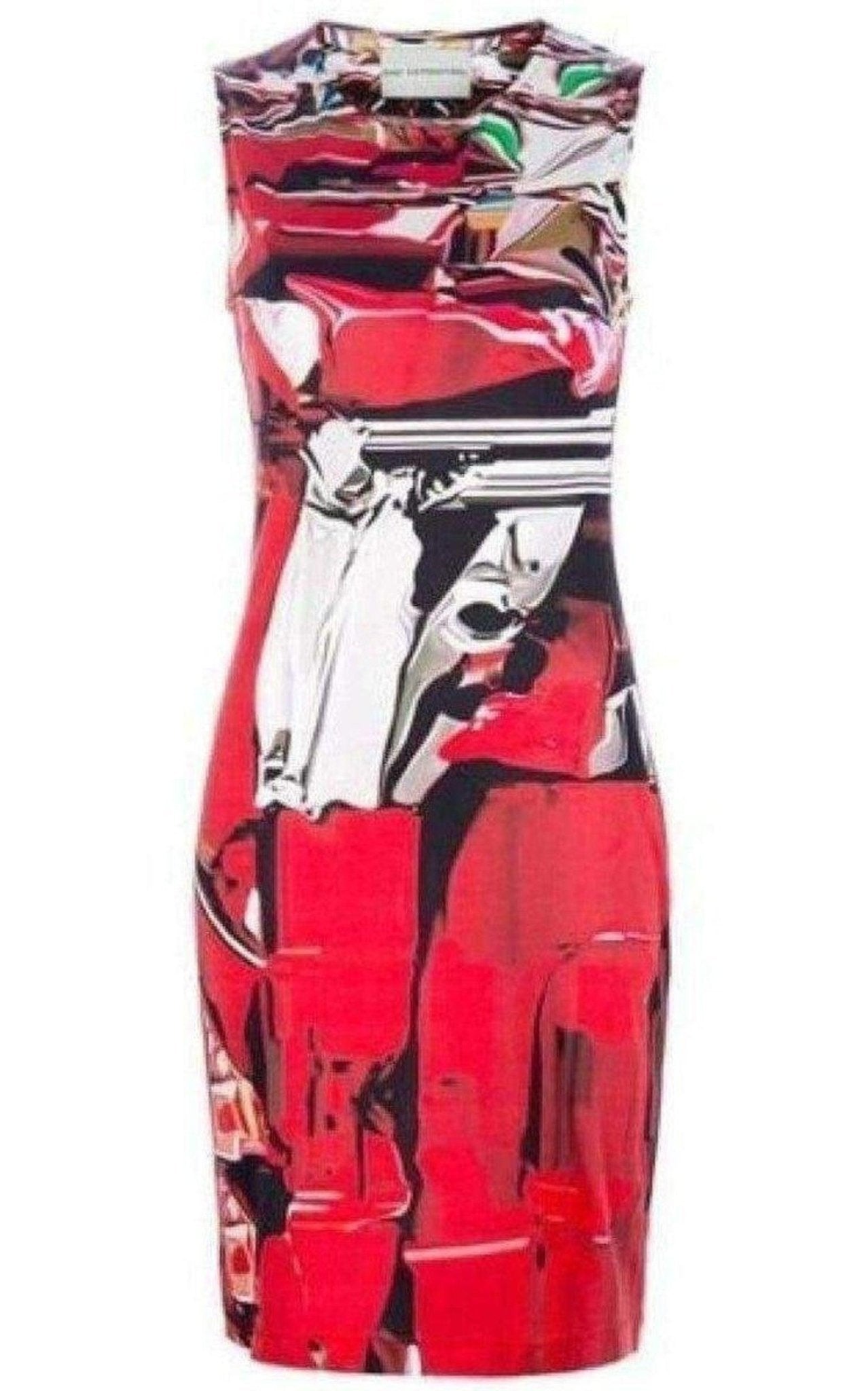 Mary Katrantzou Sleeveless Print Silk Dress - Runway Catalog