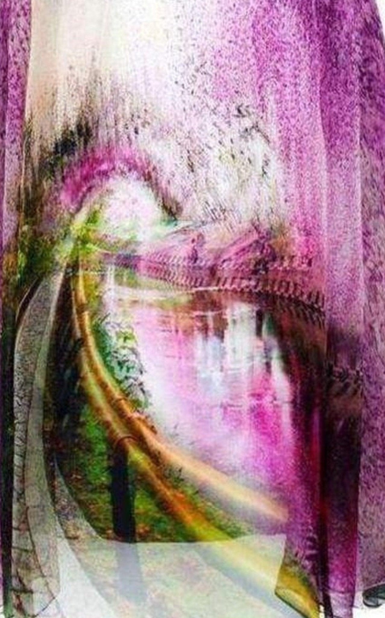 Mary Katrantzou Strapless Evening Purple Underwood Varro Dress - Runway Catalog