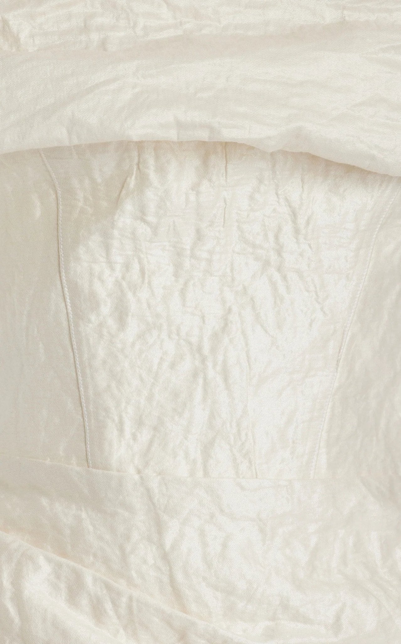 Maticevski Amber Draped Off White Cotton Midi Dress - Runway Catalog