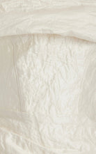 Maticevski Amber Drapiertes Midikleid aus cremefarbener Baumwolle – Runway-Katalog