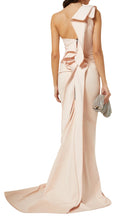Maticevski Instrumental One - Shoulder Crepe Gown - Runway Catalog