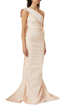 Maticevski Instrumental One - Shoulder Crepe Gown - Runway Catalog