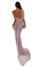 Maticevski Systema Draped Jersey Gown Lilac
