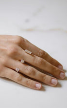 May Moma Fay Carre Two Finger Ring - Runway Catalog