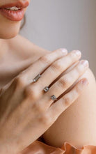 May Moma Fay Carre Two Finger Ring - Runway Catalog