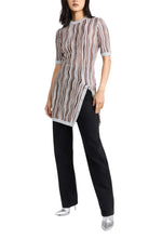 Missoni Embellished Metallic Crochet - Knit Mini Dress - Runway Catalog