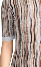 Missoni Embellished Metallic Crochet - Knit Mini Dress - Runway Catalog