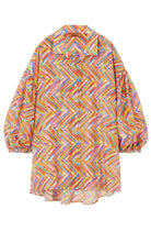 Missoni Oversized Printed Cotton - Silk Shirt - Runway Catalog