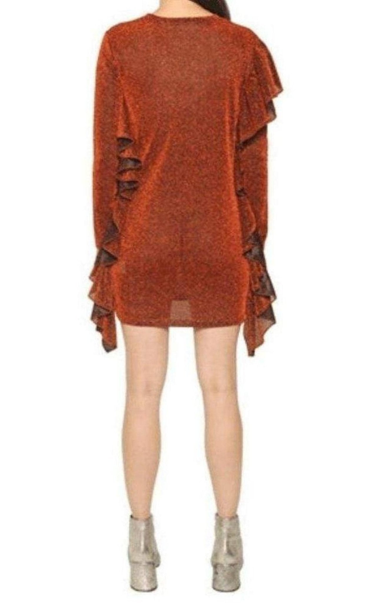 MM6 Maison Margiela MM6 Maison Margiela Ruffle Trims Dress - Runway Catalog