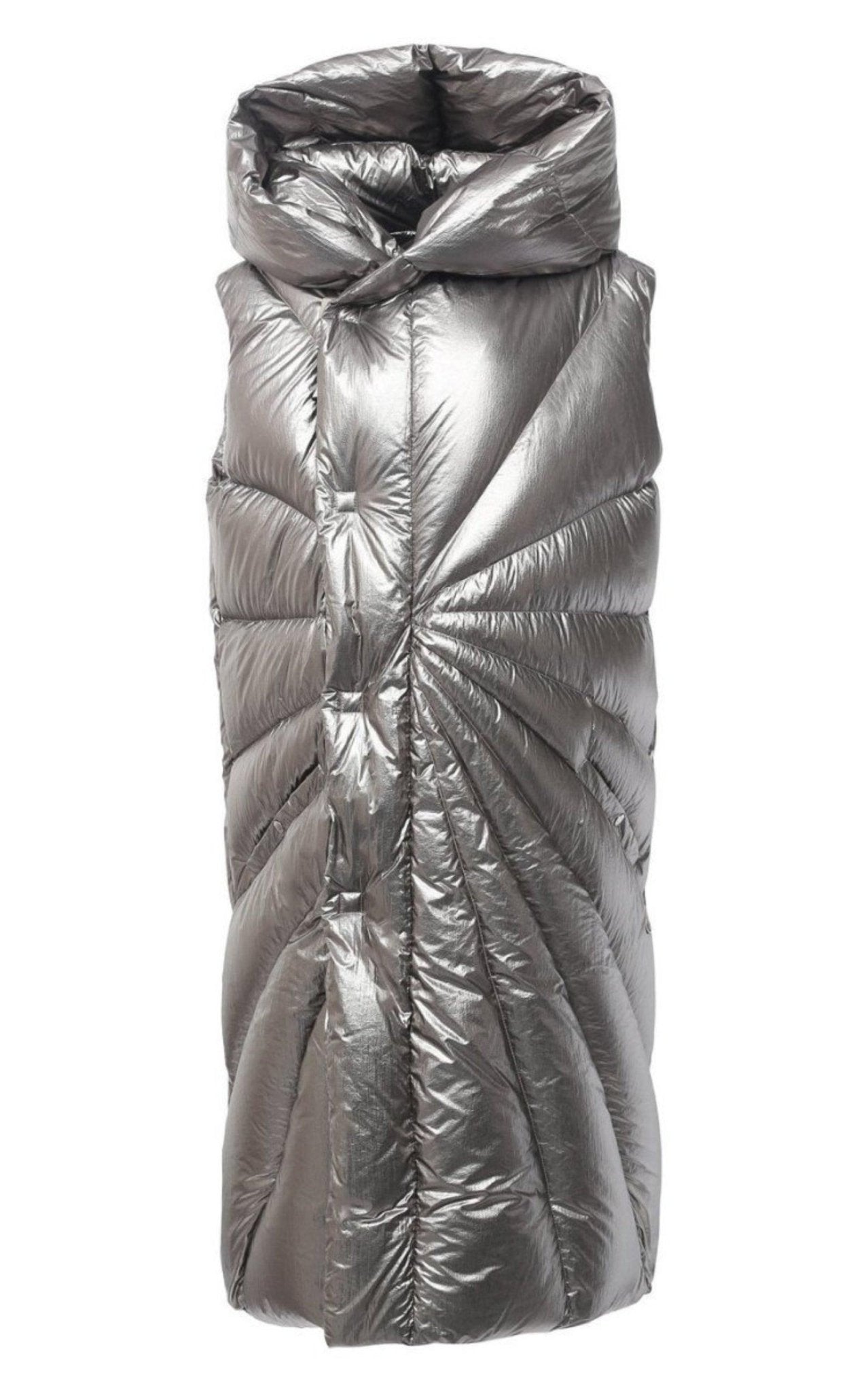 Moncler + Rick Owens Silver Down Porterville Coat