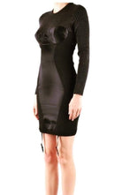 Moschino Couture Bustier Knitted and Satin Dress - Runway Catalog