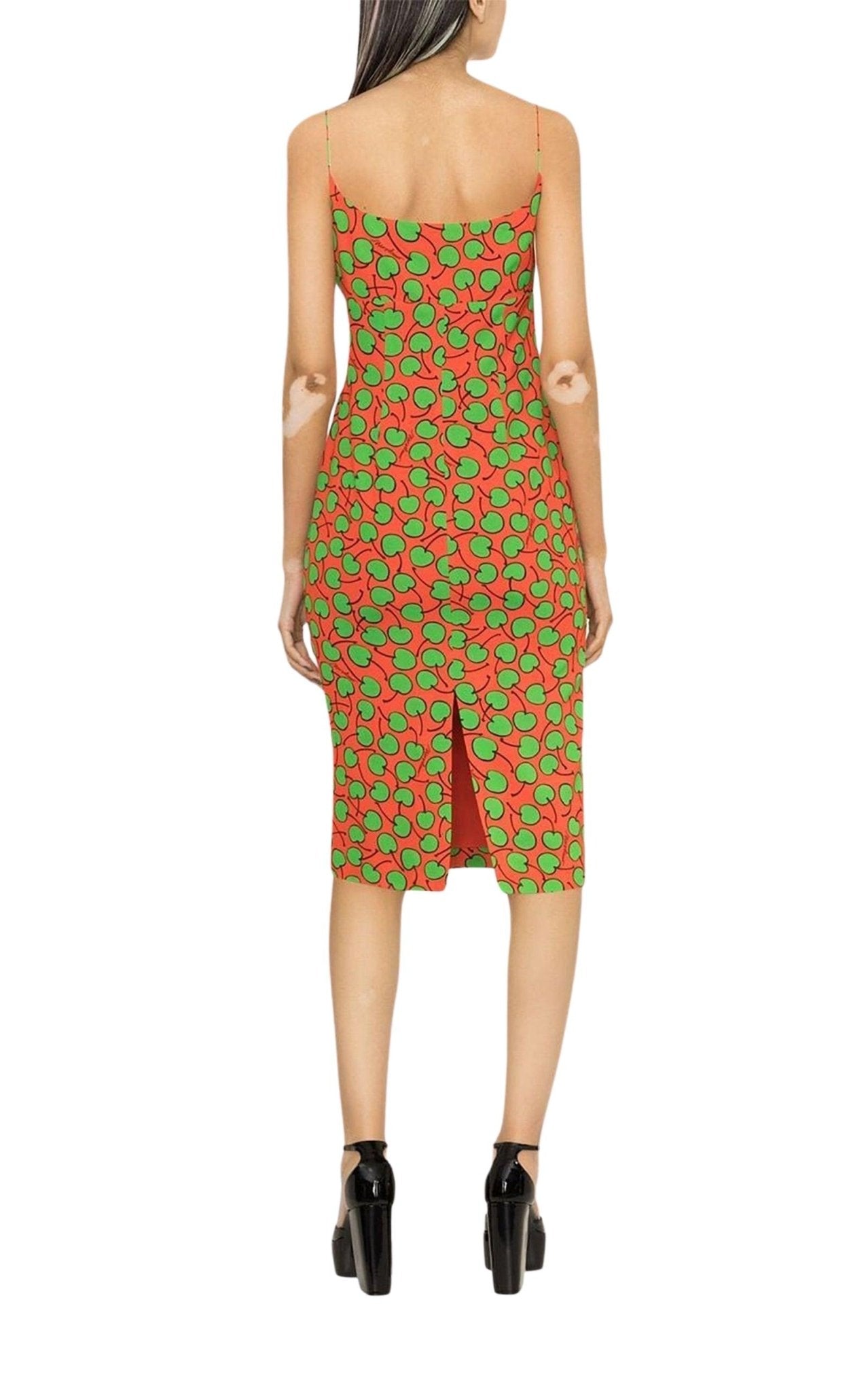 Moschino Graphic - Vestido midi estampado - Catálogo de pasarela