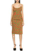 Moschino Graphic - Vestido midi estampado - Catálogo de pasarela
