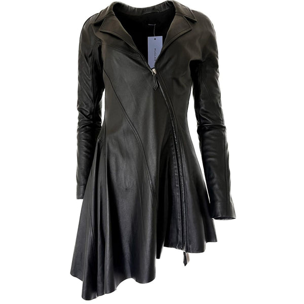 Thierry Mugler Runway Leather Dress Zip Closure Runway Catalog Thierry Mugler Runway Leather Dress Zip Closure Runway Catalog